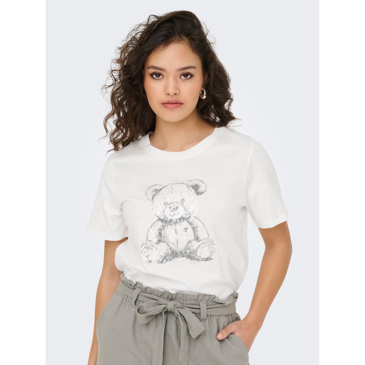 T-Shirt cloud dancer, JDY