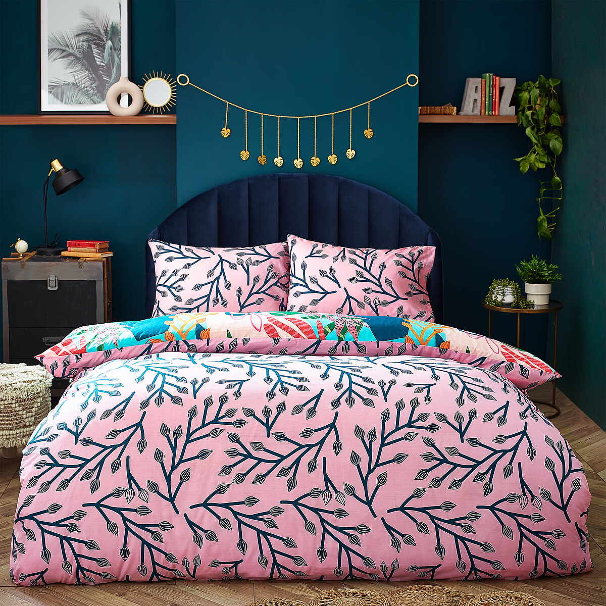 Coralina Duvet Cover and Pillowcase Set multi-coloured, FURN.