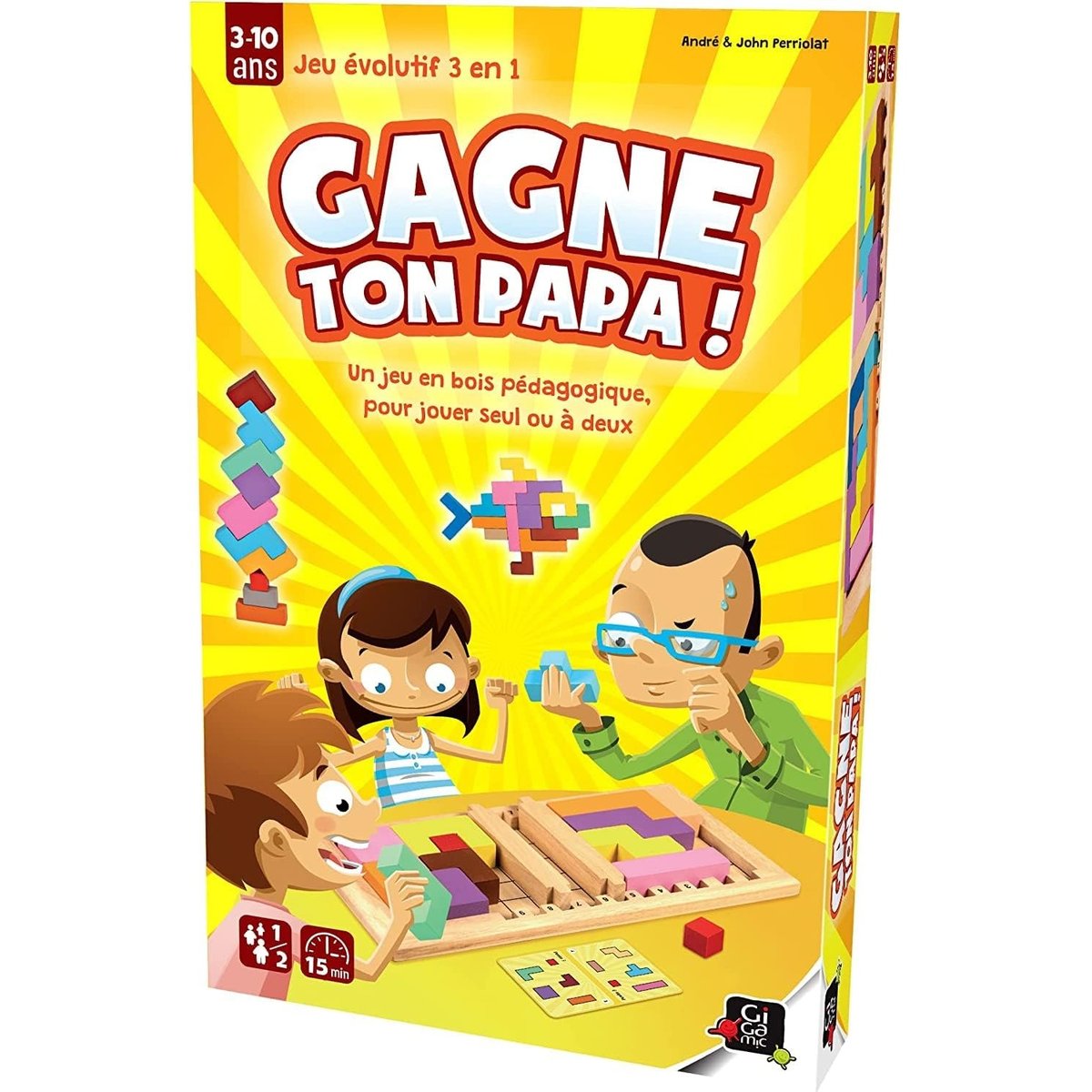 Gagne ton papa ! jaune, GIGAMIC