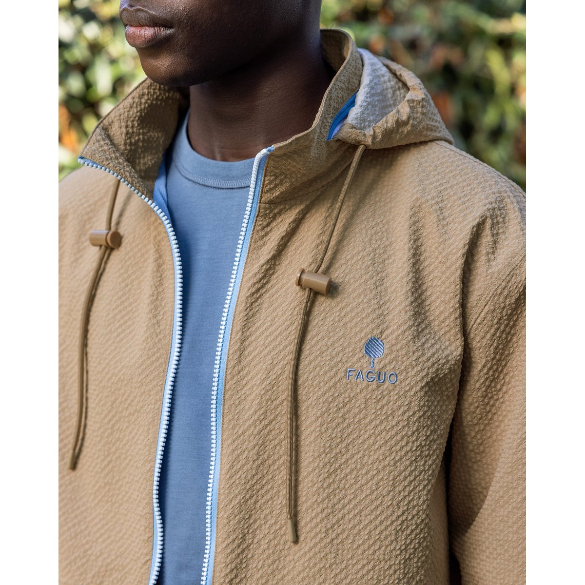 Imperméable HUELGOAT taupe, FAGUO