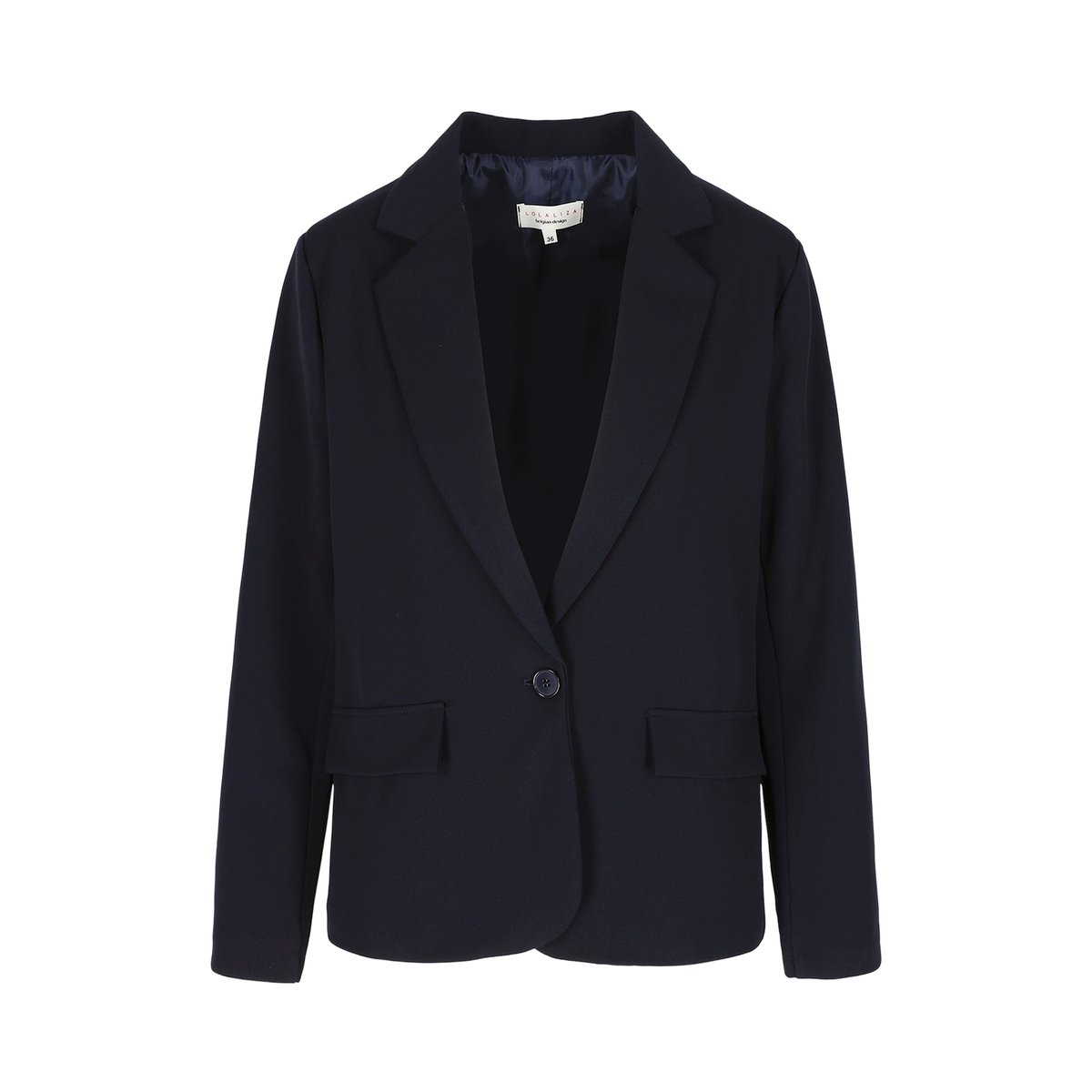 Blazer basique bleu marine, LOLALIZA