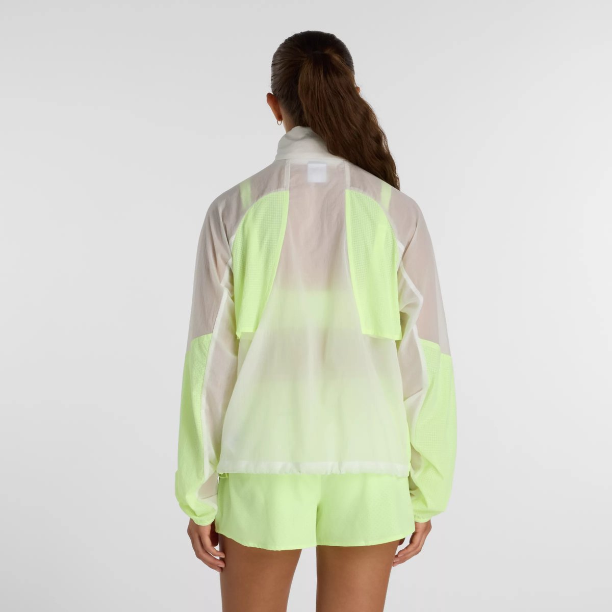 RC Jacket Veste col rond manches longues. vert - afg, NEW BALANCE