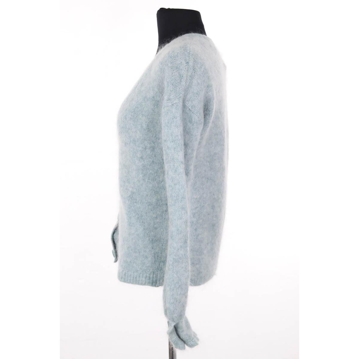 Cardigan - Très Bon État bleu, SEZANE