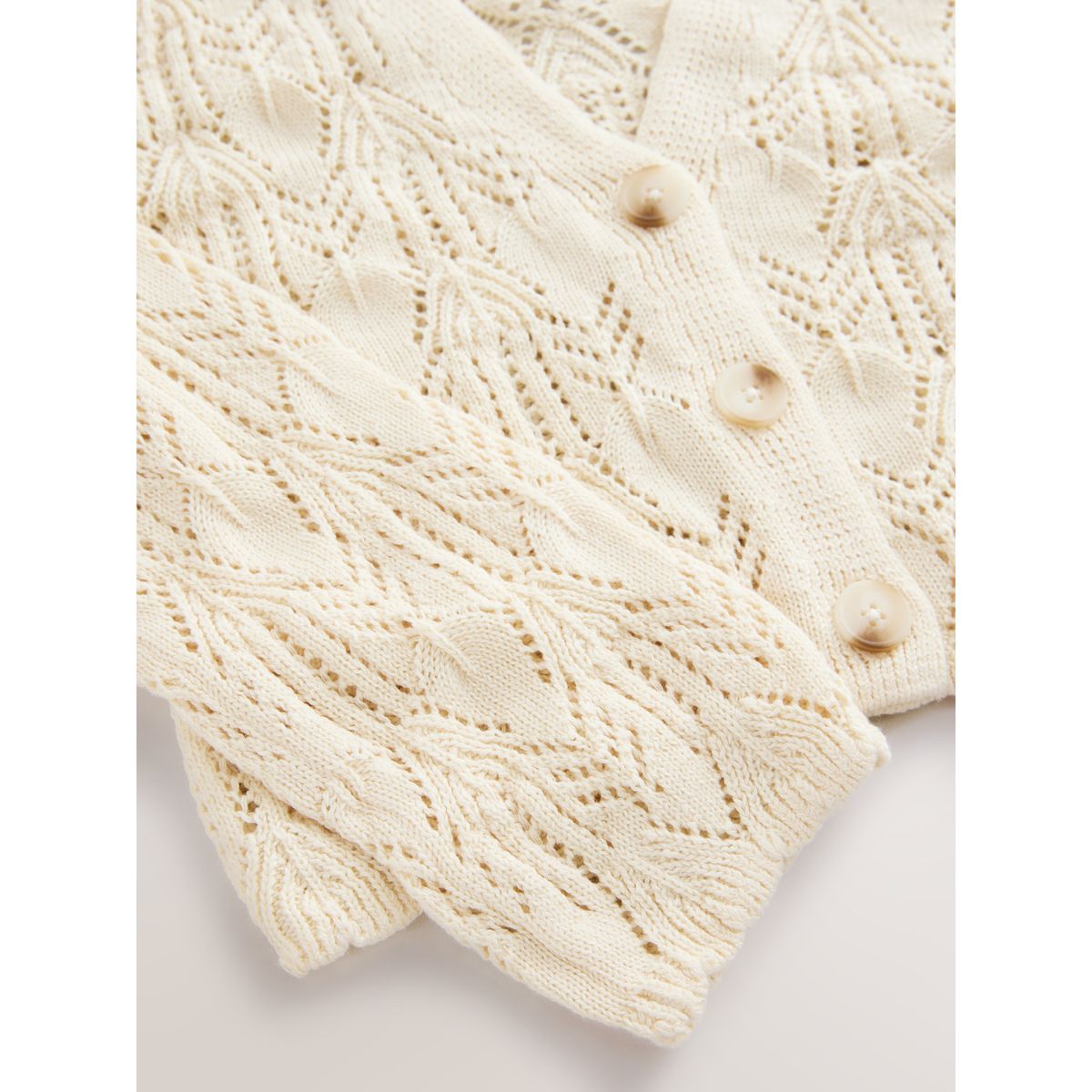 Cardigan en tricot écru, NEXT