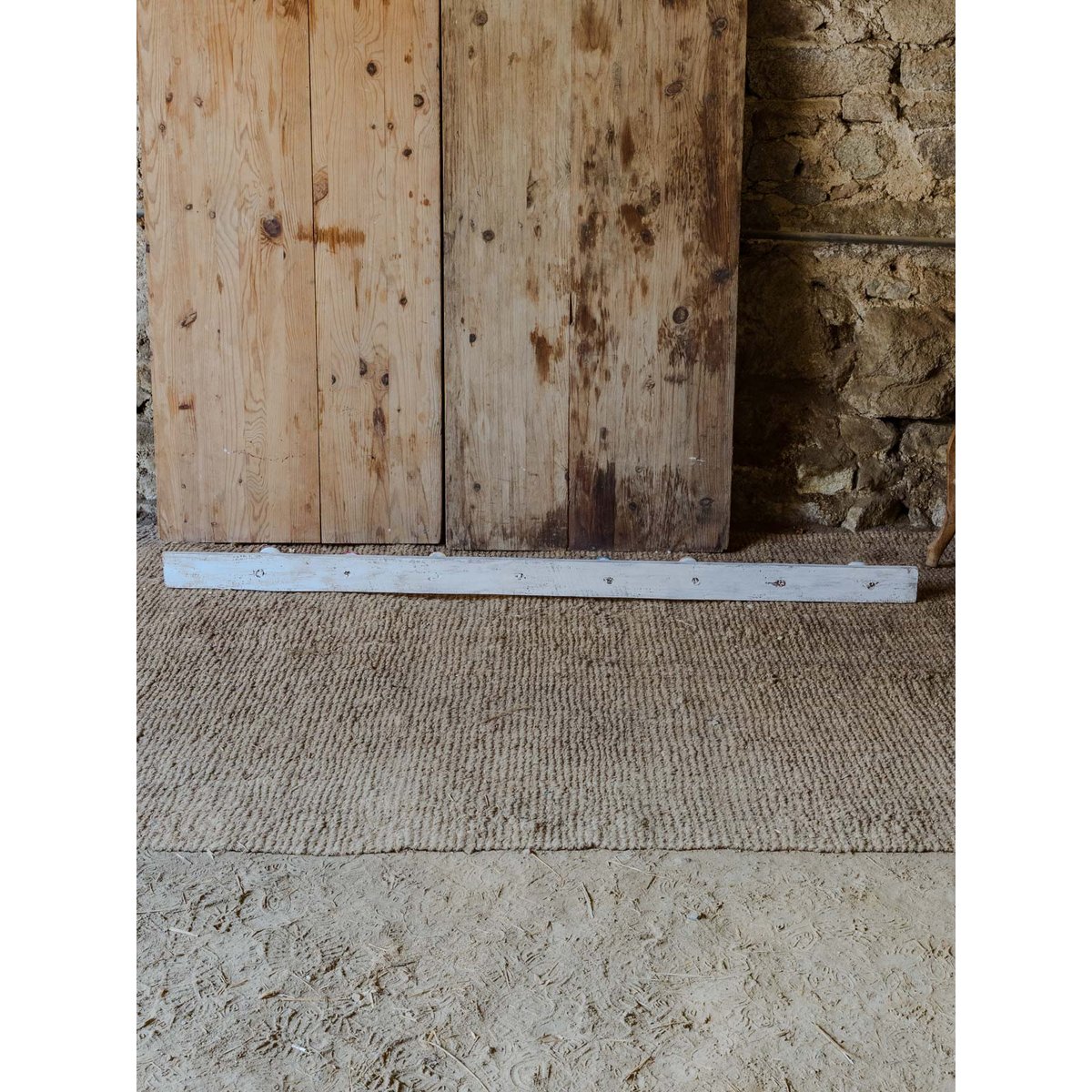 Porte-manteau en bois coloré Max N°326 - Bon état blanc, DEBONGOUT