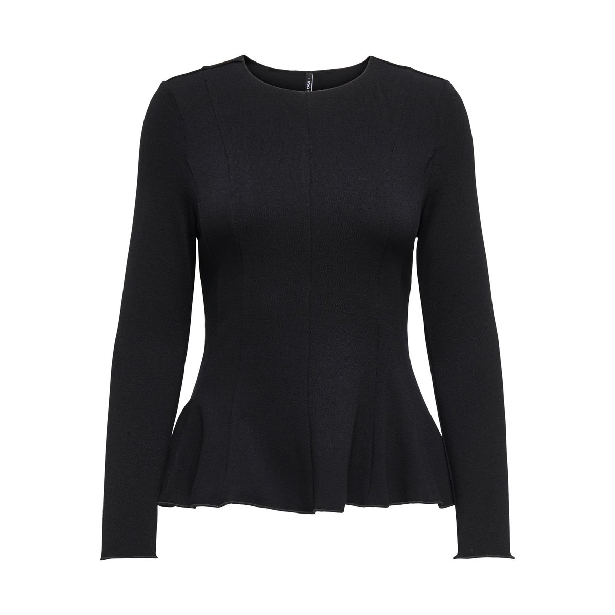 Top Peplum noire - black, ONLY
