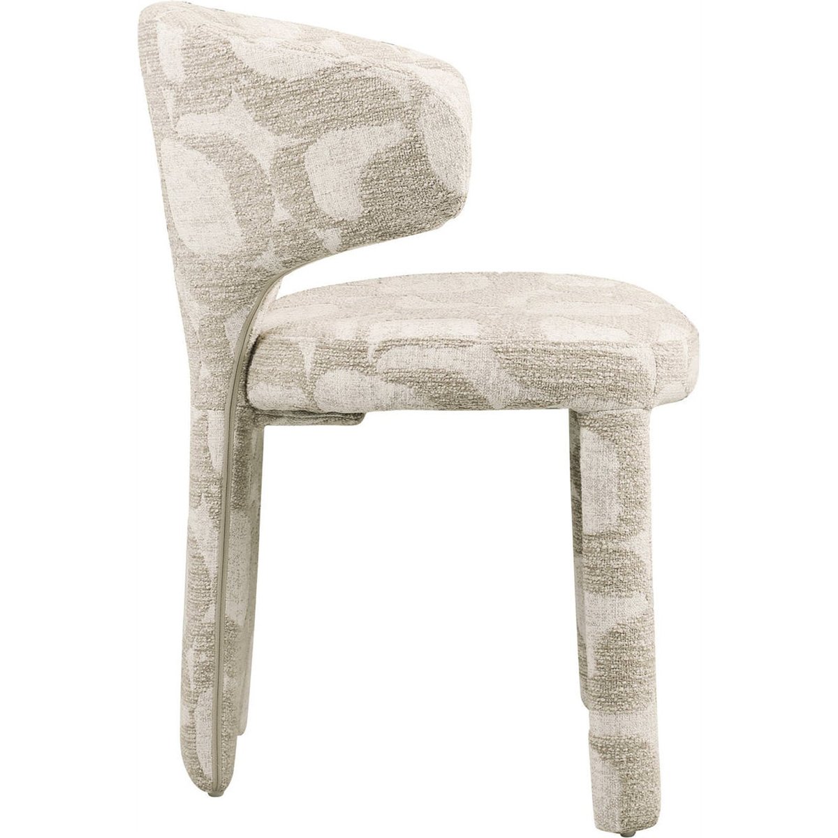 Chaise de salle à manger à motif abstrait natural oasis, RECOLLECTION