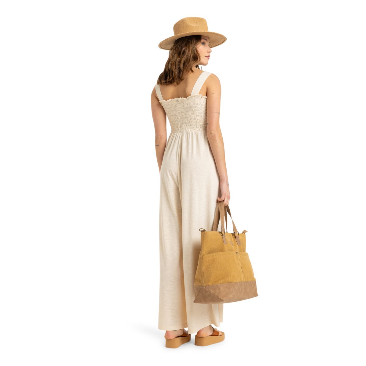 Combinaison JUST PASSING BY. beige parchment, ROXY