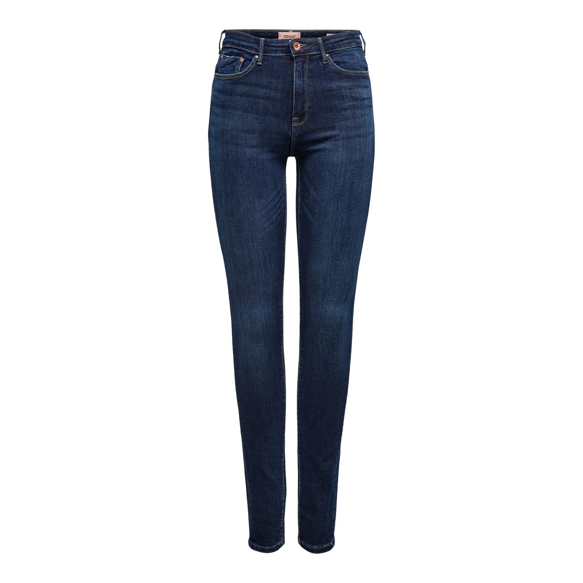 Jean Skinny dark blue denim, ONLY