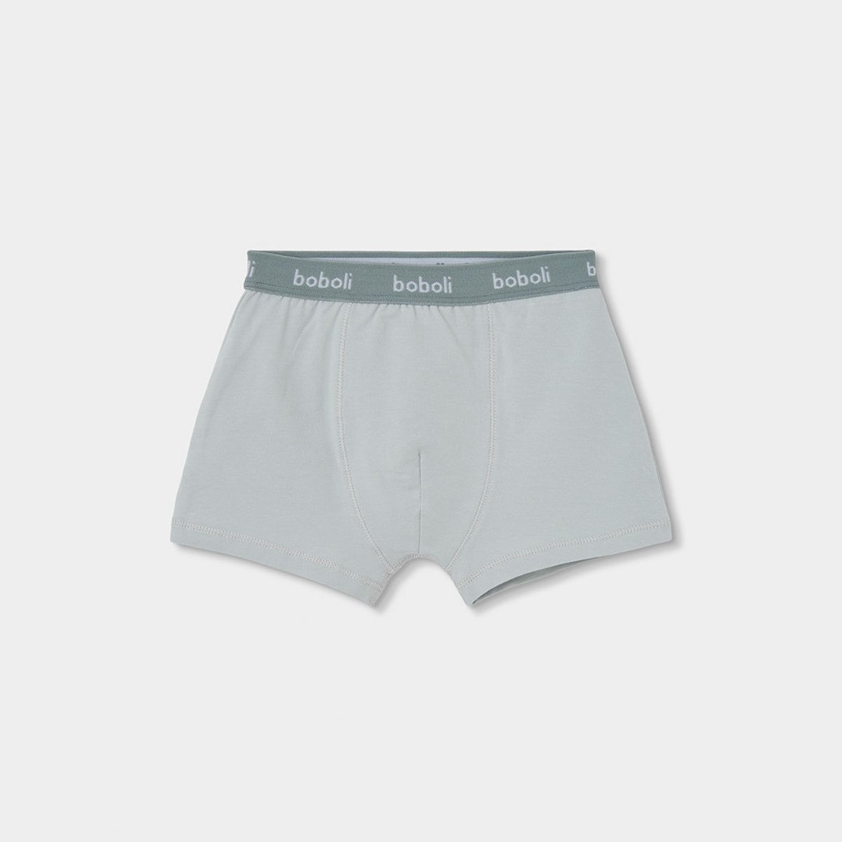 Lot 3 boxers garçon imprimé carreaux vert, BOBOLI