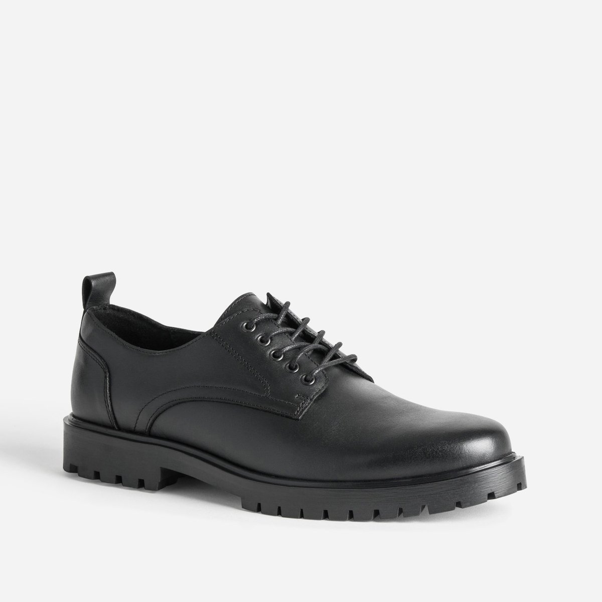 Derby en cuir FIRMIN noir, ERAM