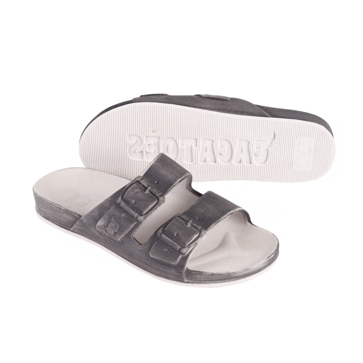 Sandales plates Enfant VITORIA - Gris - 29/30 gris, CACATOES