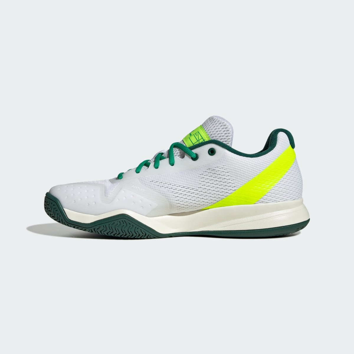Chaussure De Pickleball Chaussure De Pickleball cloud white / core black / collegiate green, adidas Performance
