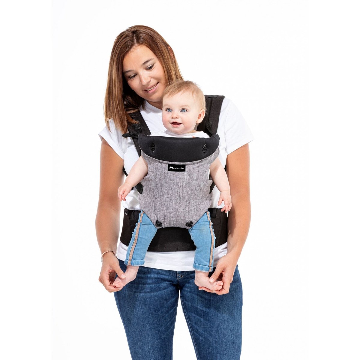 Porte bébé physiologique Go 4 Black Chic black chic, BEBECONFORT