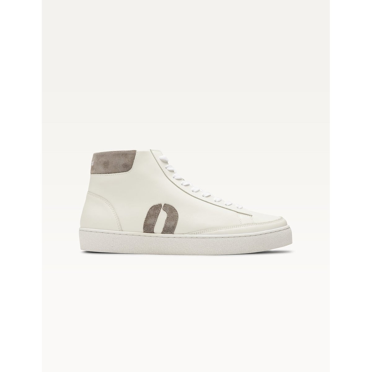 Baskets montantes ALEXIS blanc gris clair, ODAJE