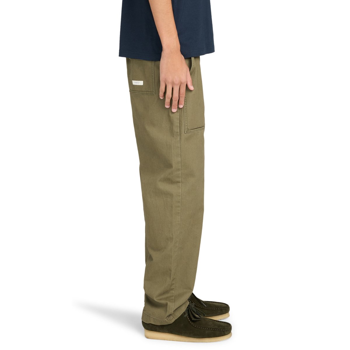 Pantalon treillis RELAX FATIGUE TWILL vert kalamata, ELEMENT