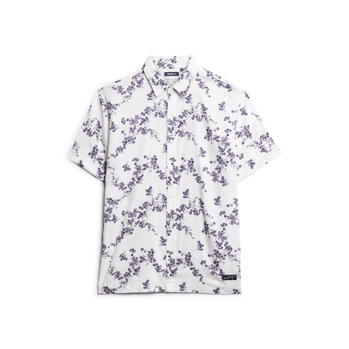 Chemise hawaïenne vintage fleur optic, SUPERDRY