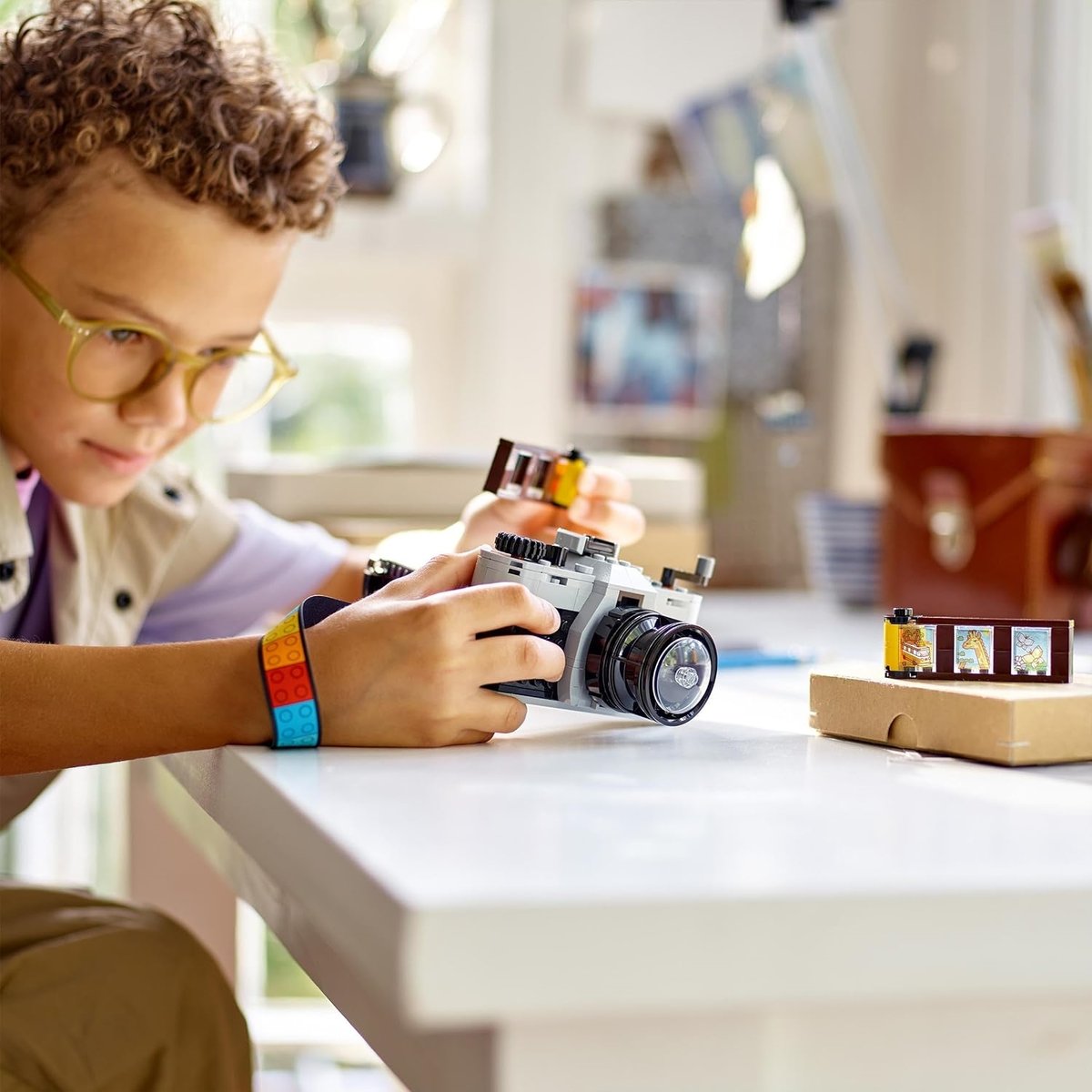 LEGO Creator - Appareil Photo Rétro 31147 - Jouet 3-en-1 pour Enfants multicolore, LEGO