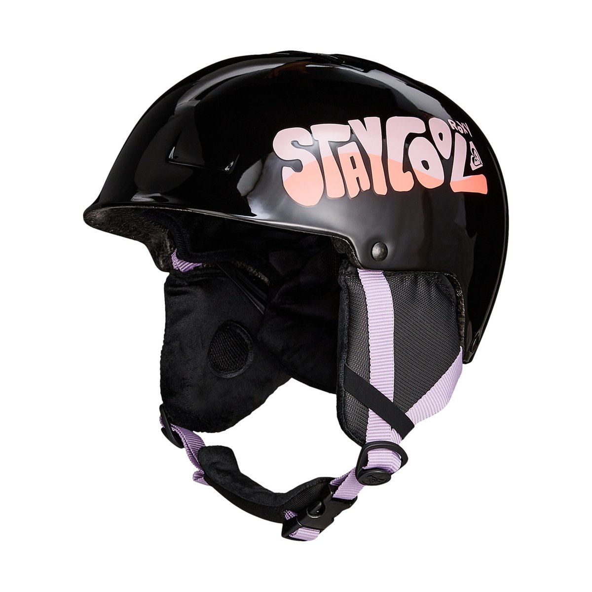 Casque de ski HAPPYLAND. rose discreet mauve, ROXY