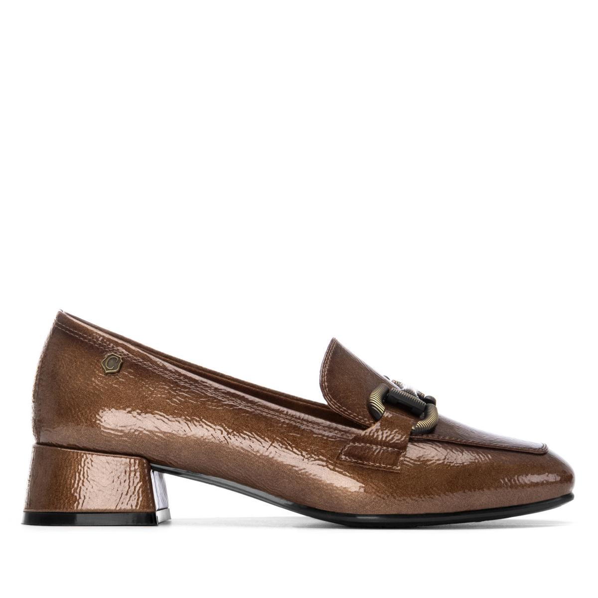 Chaussure Talon Entreprise taupe, CARMELA