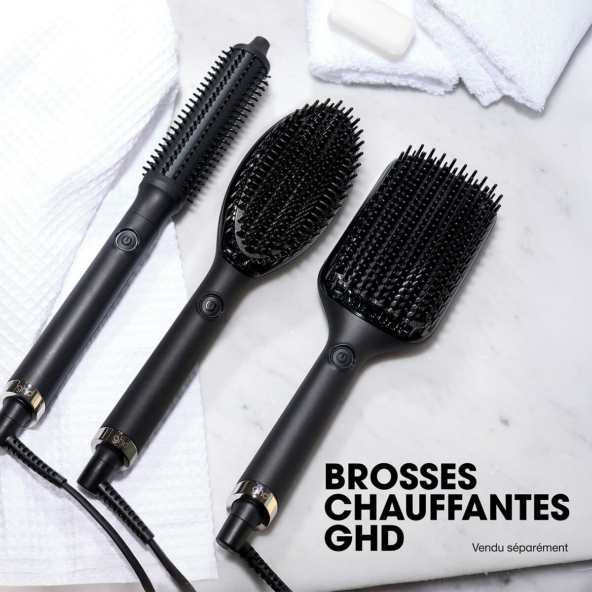 Brosse lissante ghd Glide + noir, GHD