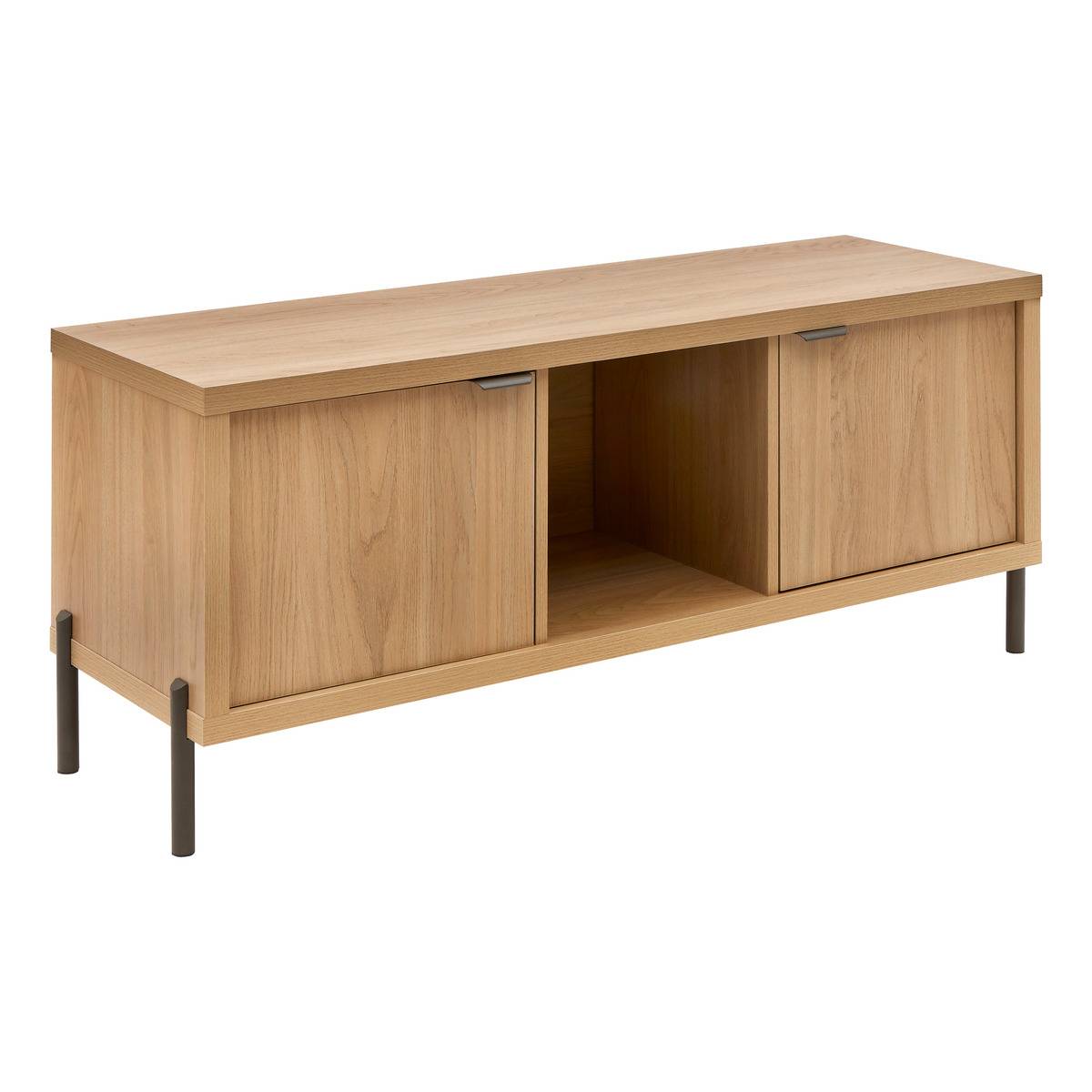 Meuble TV rectangulaire avec portes ALVO beige, 5FIVE SIMPLY SMART