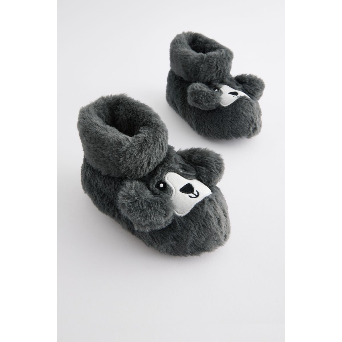 Chaussons style bottines chien gris, NEXT