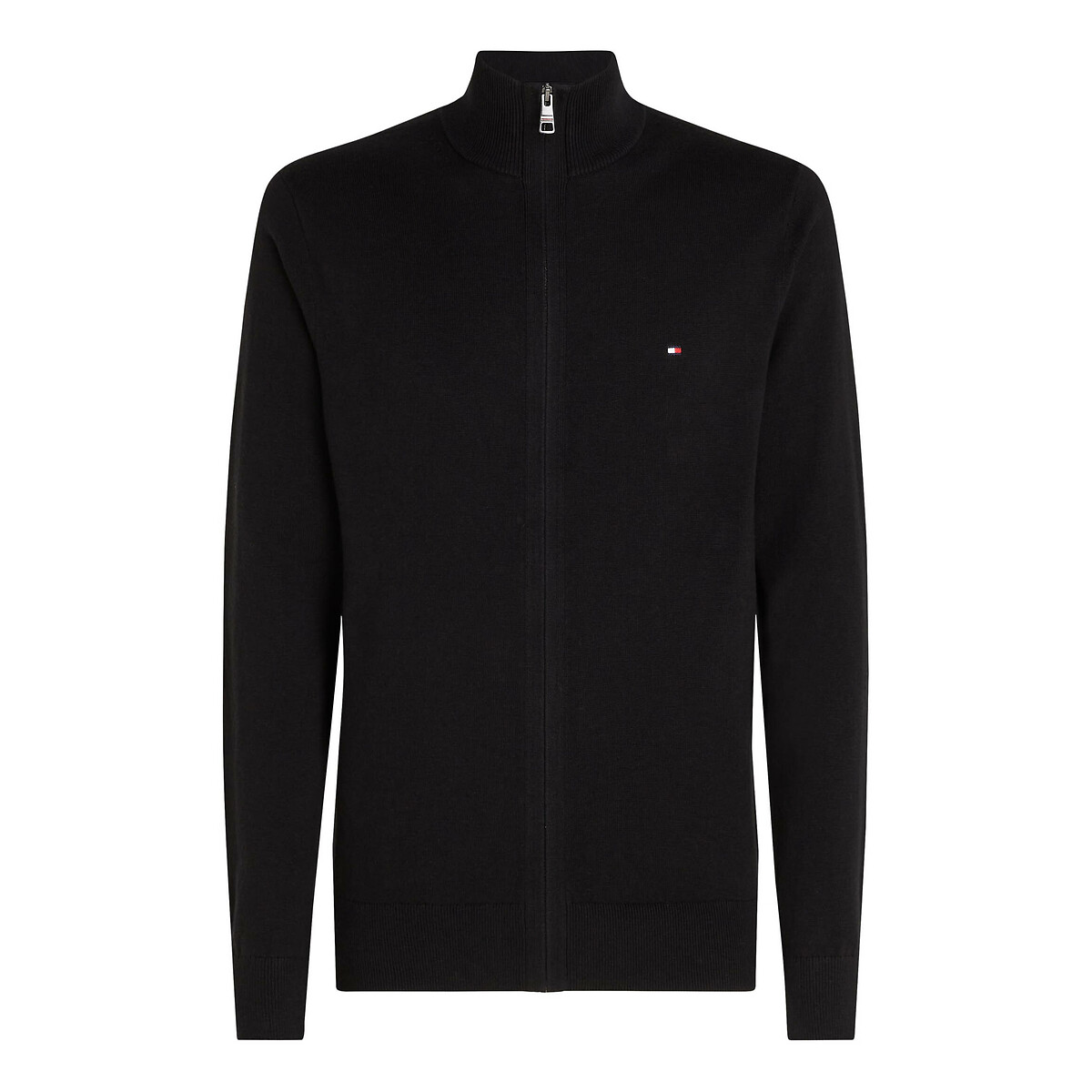 Cardigan, Baumwolle/Kaschmir schwarz, TOMMY HILFIGER