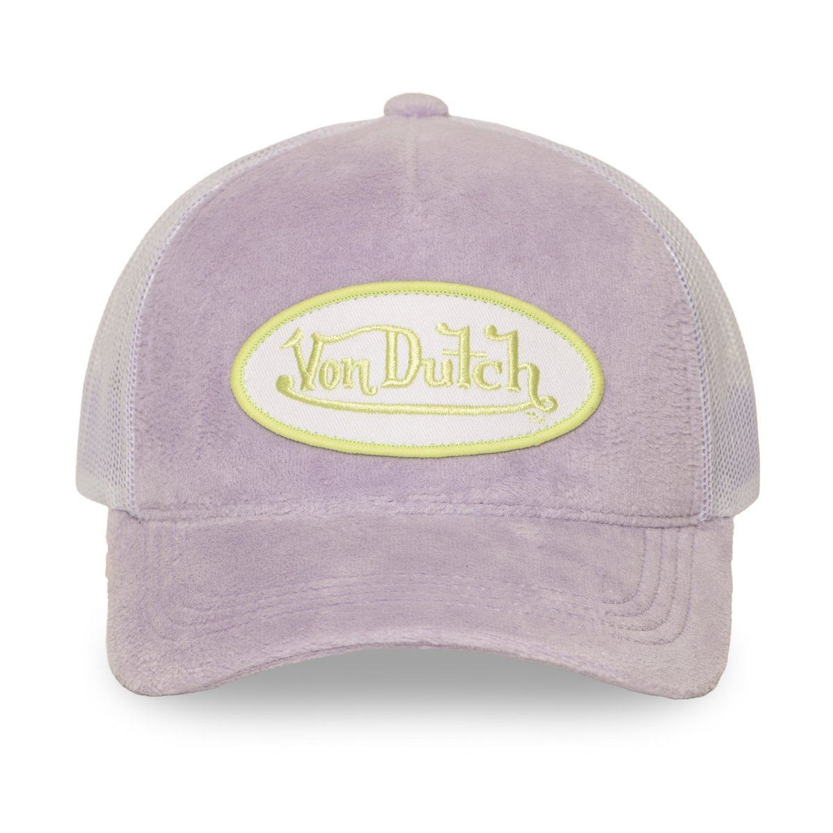 Casquette trucker KYLIE violet/vert clair/blanc, VON DUTCH