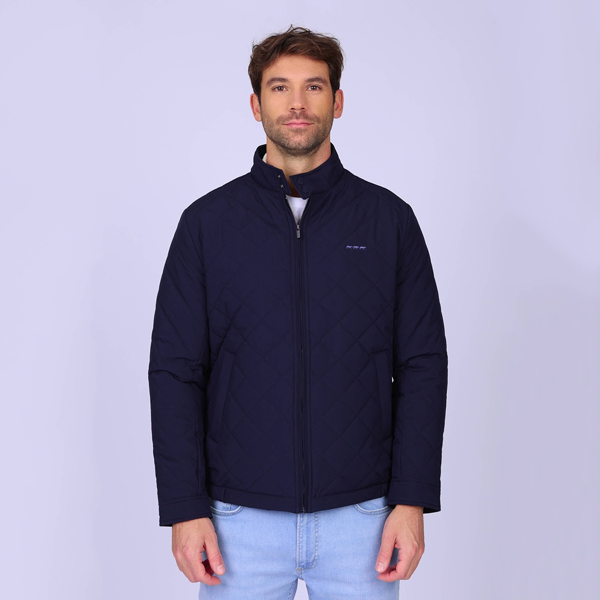 Blouson Gaston bleu marine, MISE AU GREEN