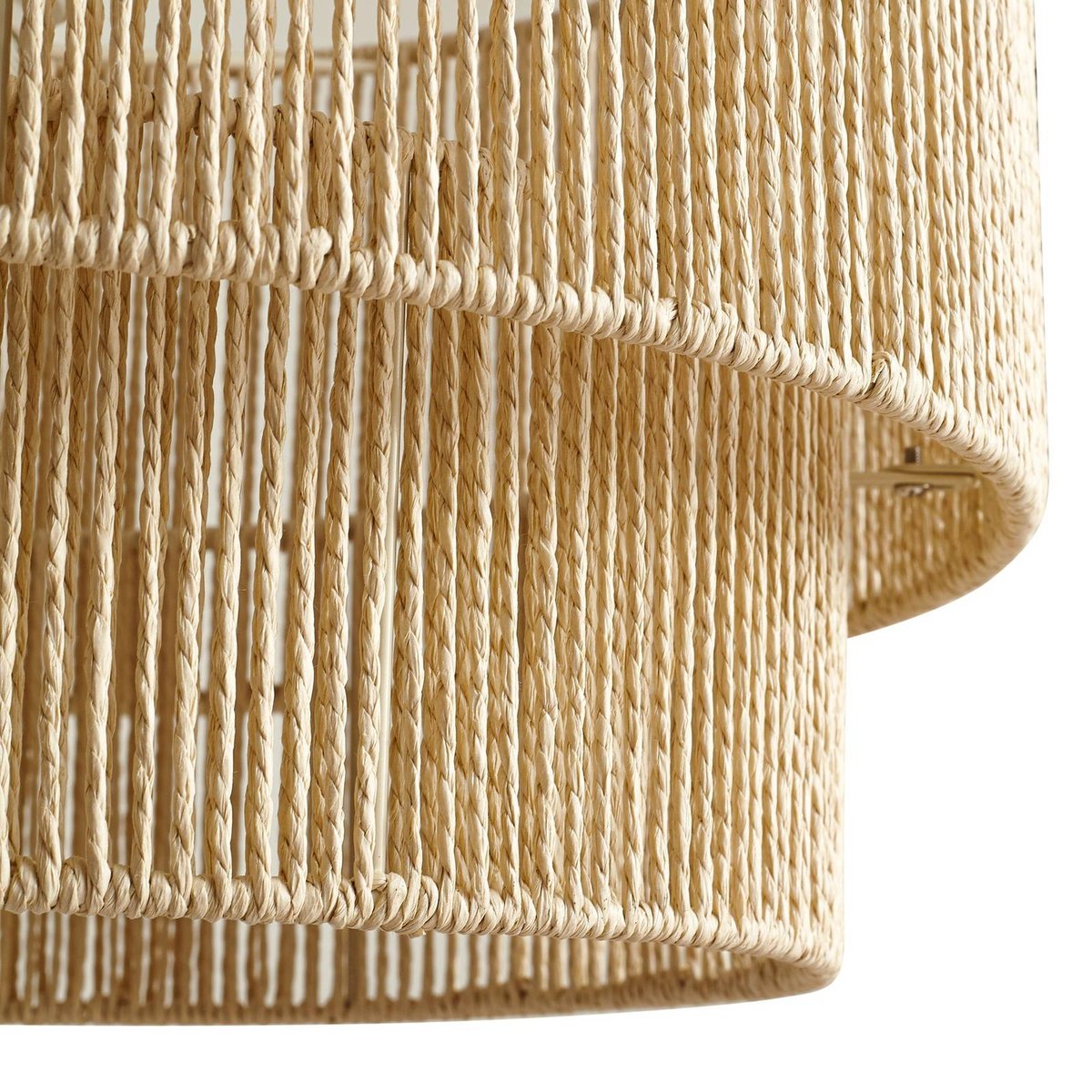 Suspension en papier traditionnelle, Anuva beige, LINDBY