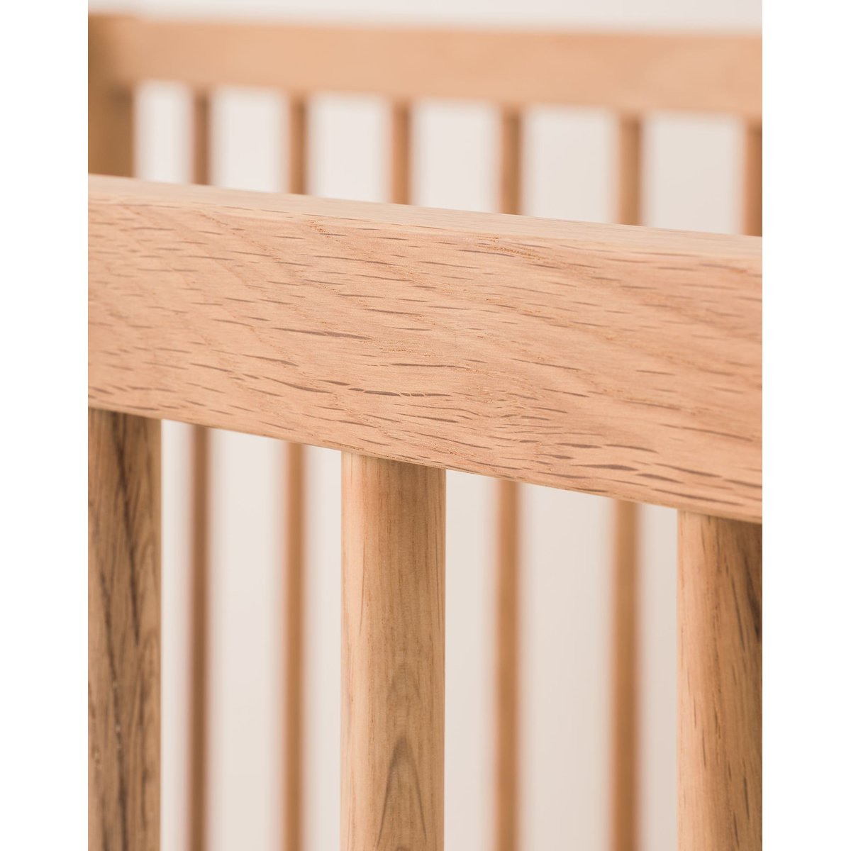 Lit bébé évolutif en bois de chêne massif LATITUDE bois clair, NOBODINOZ