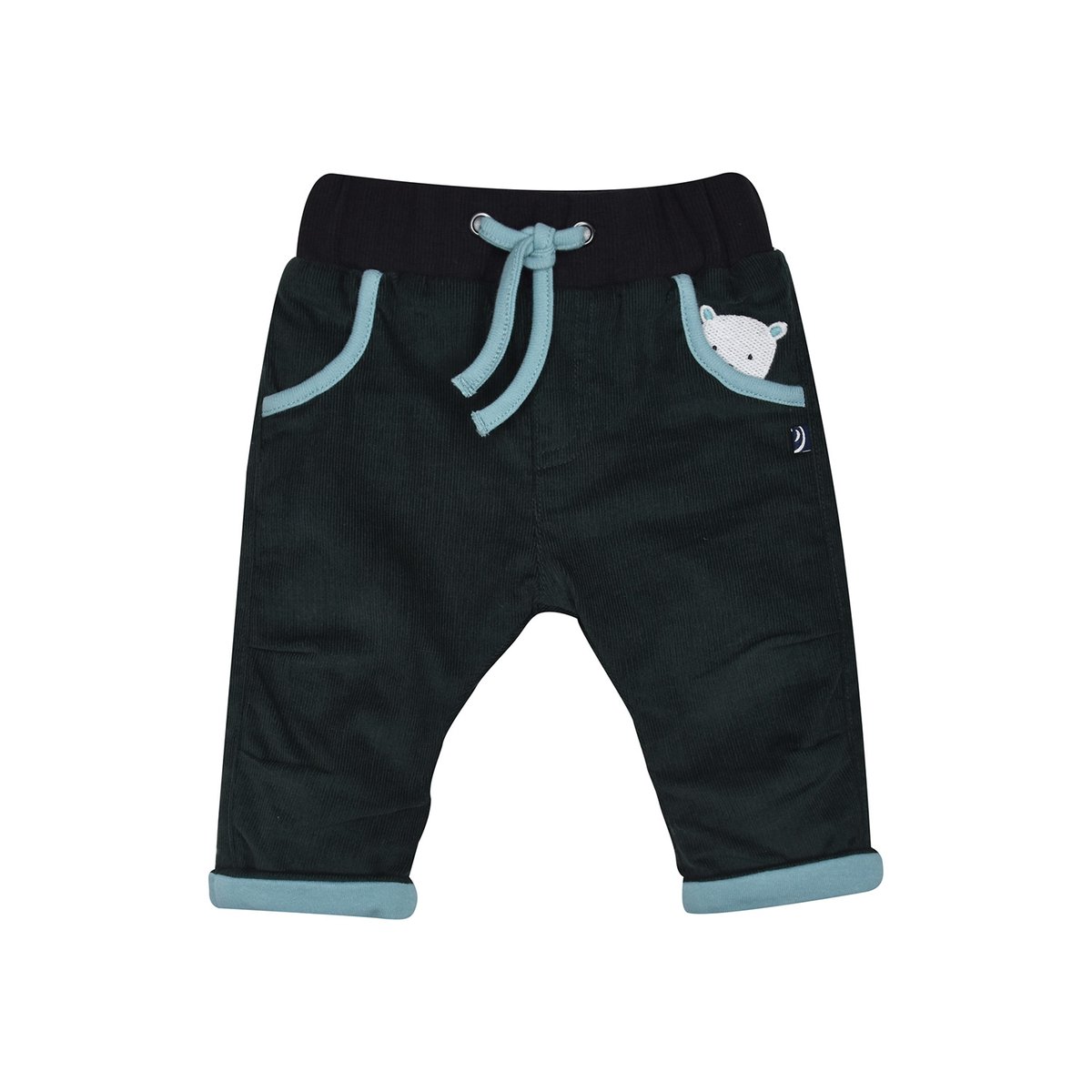 Tee shirt + pantalon naissance fidel vert, SUCRE D'ORGE