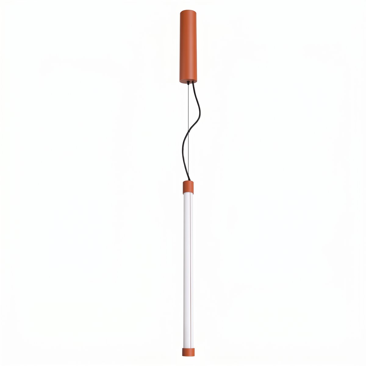 Suspension Acier Ocre Rouge LED 1 Trang ocre rouge, EDEN