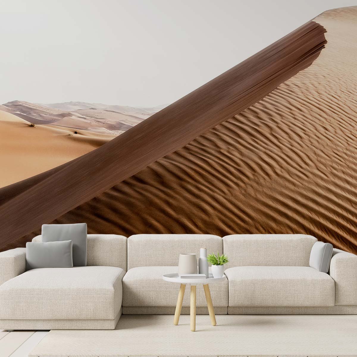 Papier peint panoramique dune du moyen orient intissé, HEXOA