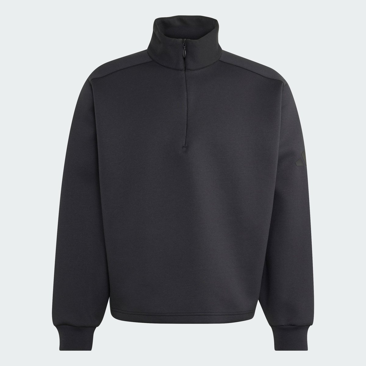 Sweat-Shirt Zip 1/4 Maille Hiver Soft Lux Sweat-Shirt Zip 1/4 Maille Hiver Soft Lux black, ADIDAS SPORTSWEAR