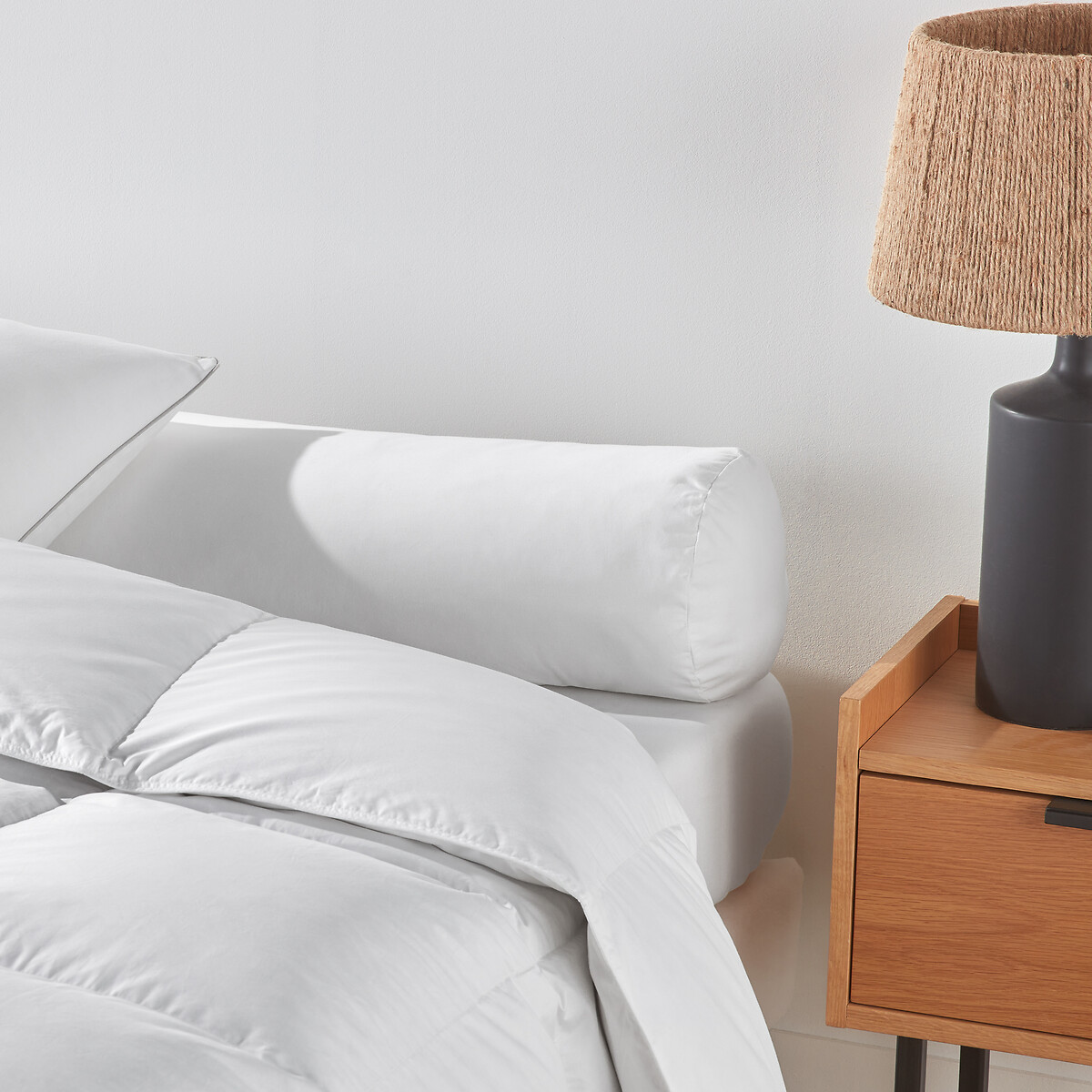 Traversin modulable ferme latex anti-acarien blanc, LA REDOUTE INTERIEURS