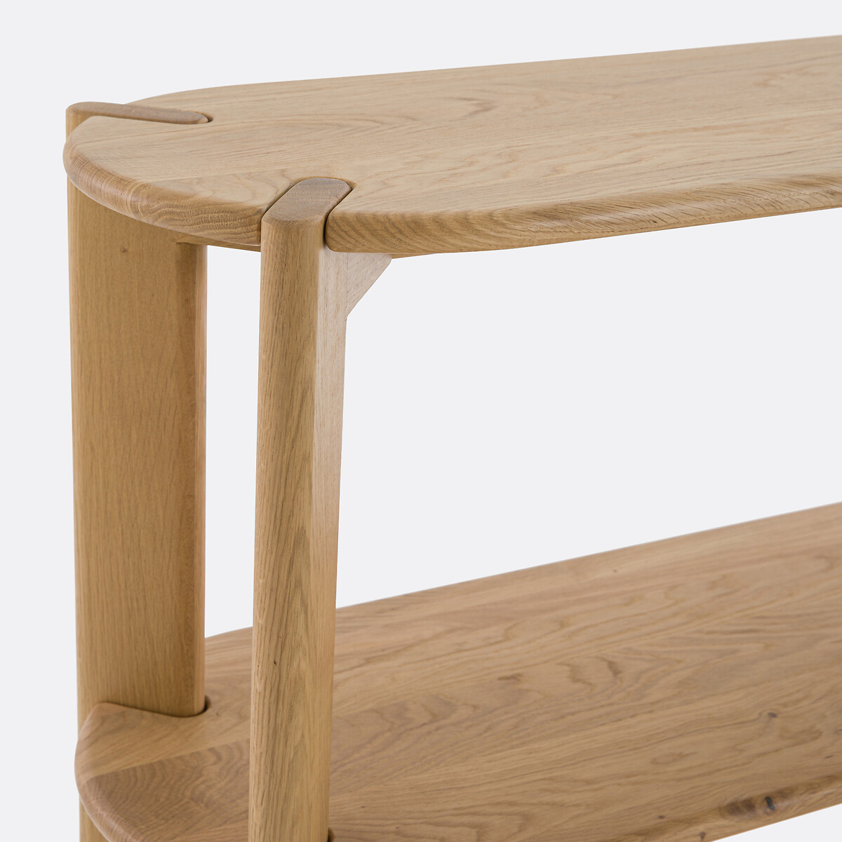 Console 3 tablettes, en chêne massif, ELMO chêne, LA REDOUTE INTERIEURS