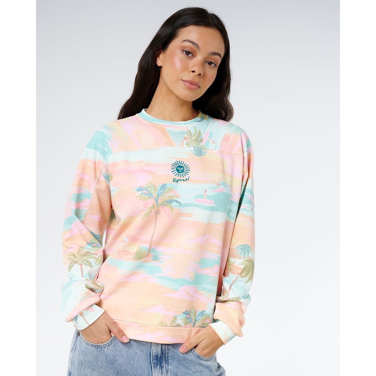 Sweat Catalina ISLAND Relaxed pêche, RIP CURL