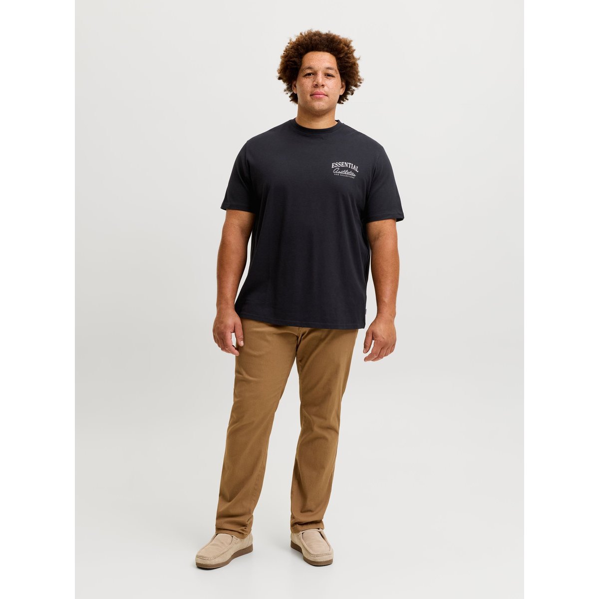 T-Shirt black 1, JACK & JONES
