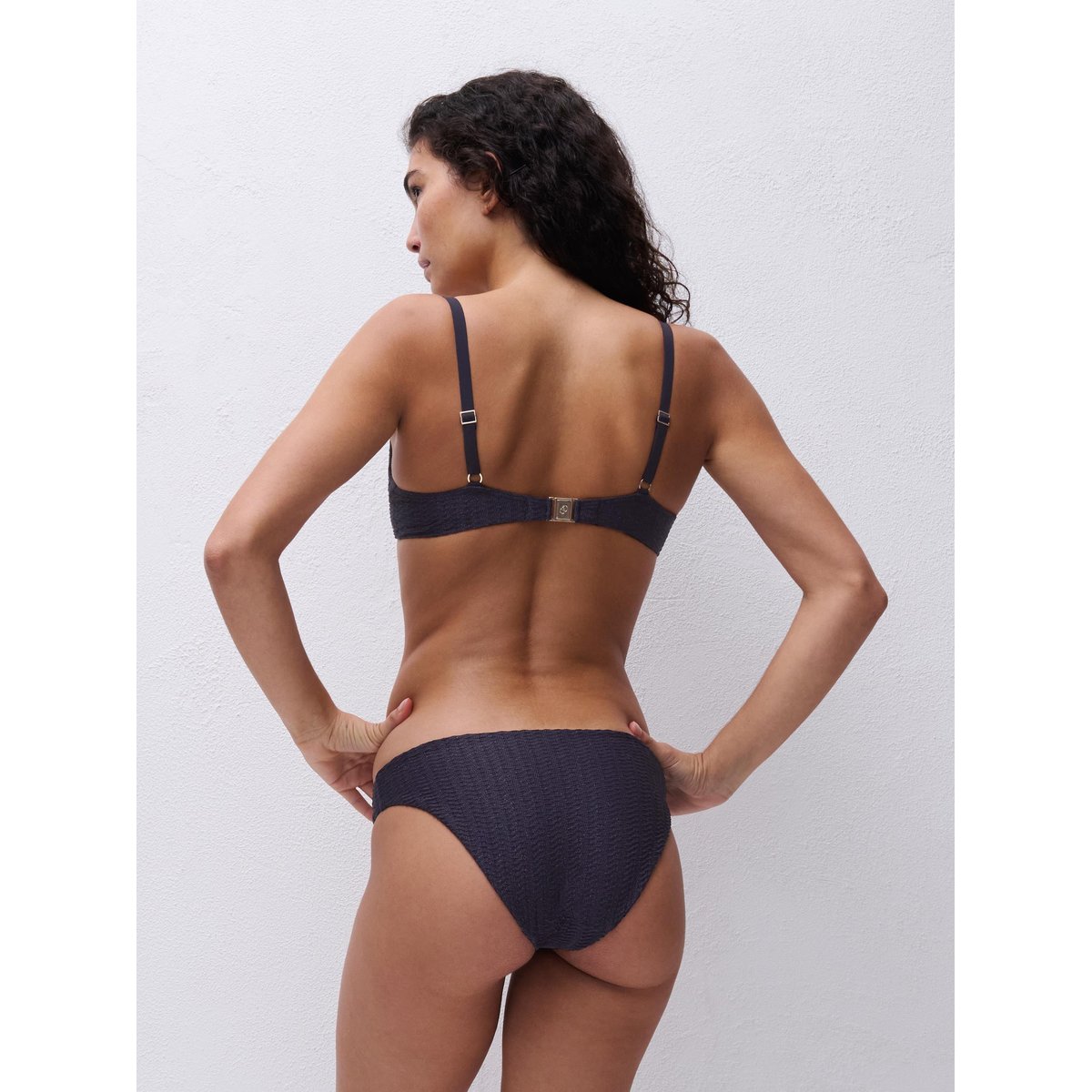 Bas de maillot de bain Slip MINUIT perle noire, CHANTELLE