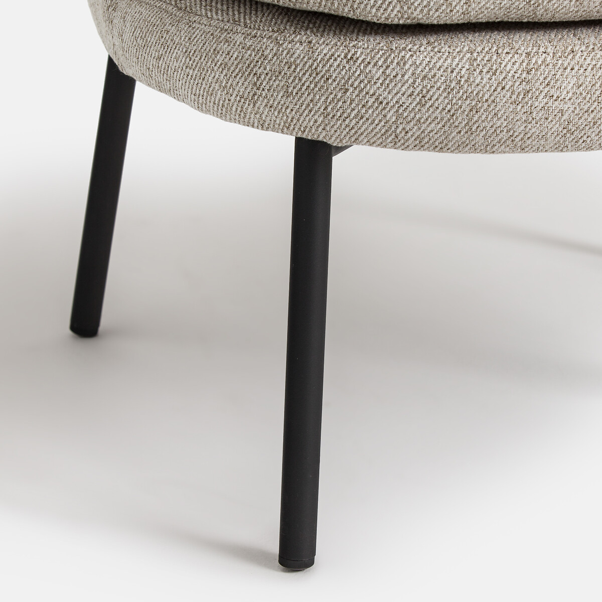Sillón, tela jaspeada, Nordie gris jaspeado, LA REDOUTE INTERIEURS