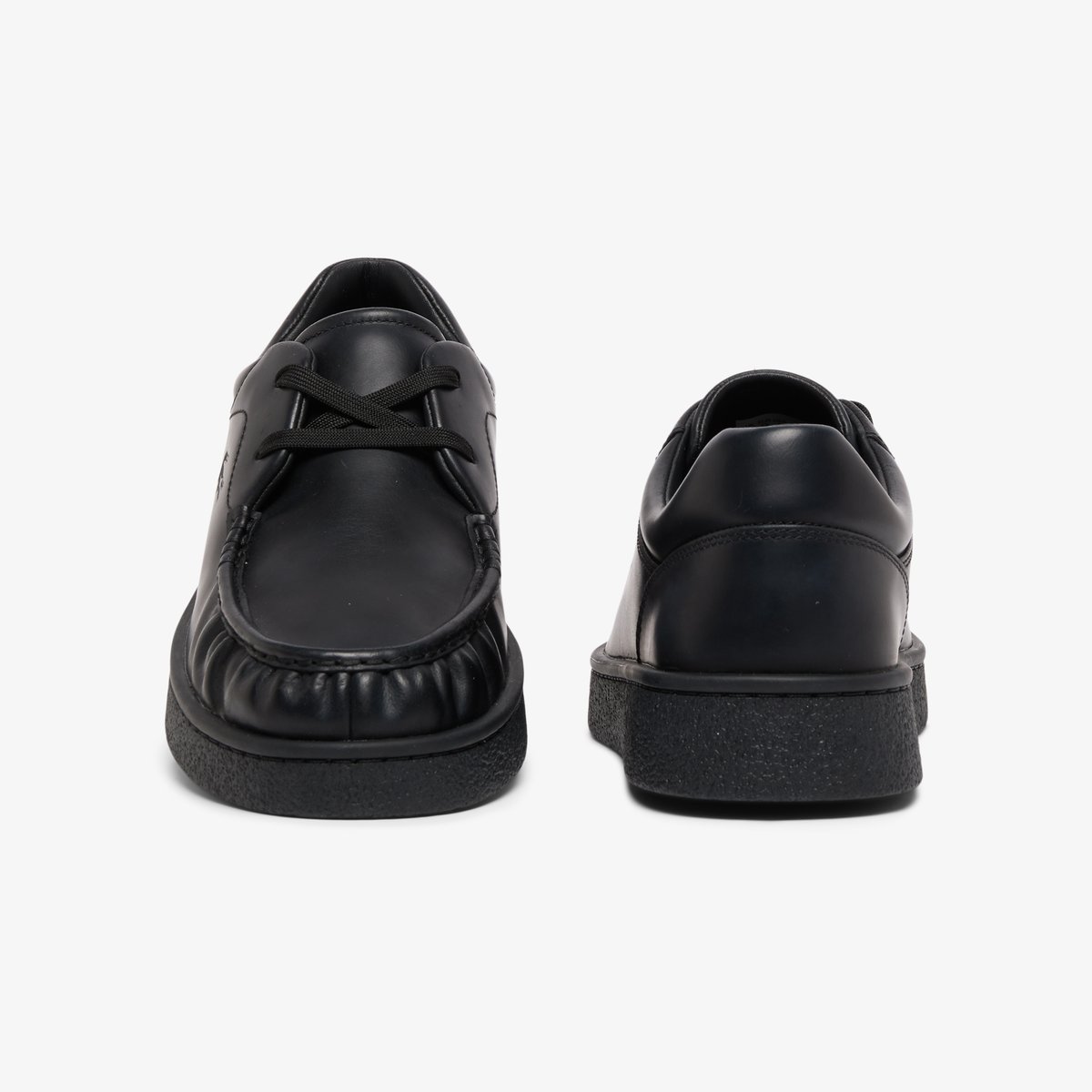 Sneakers Claylow homme en cuir noir-02h, LACOSTE
