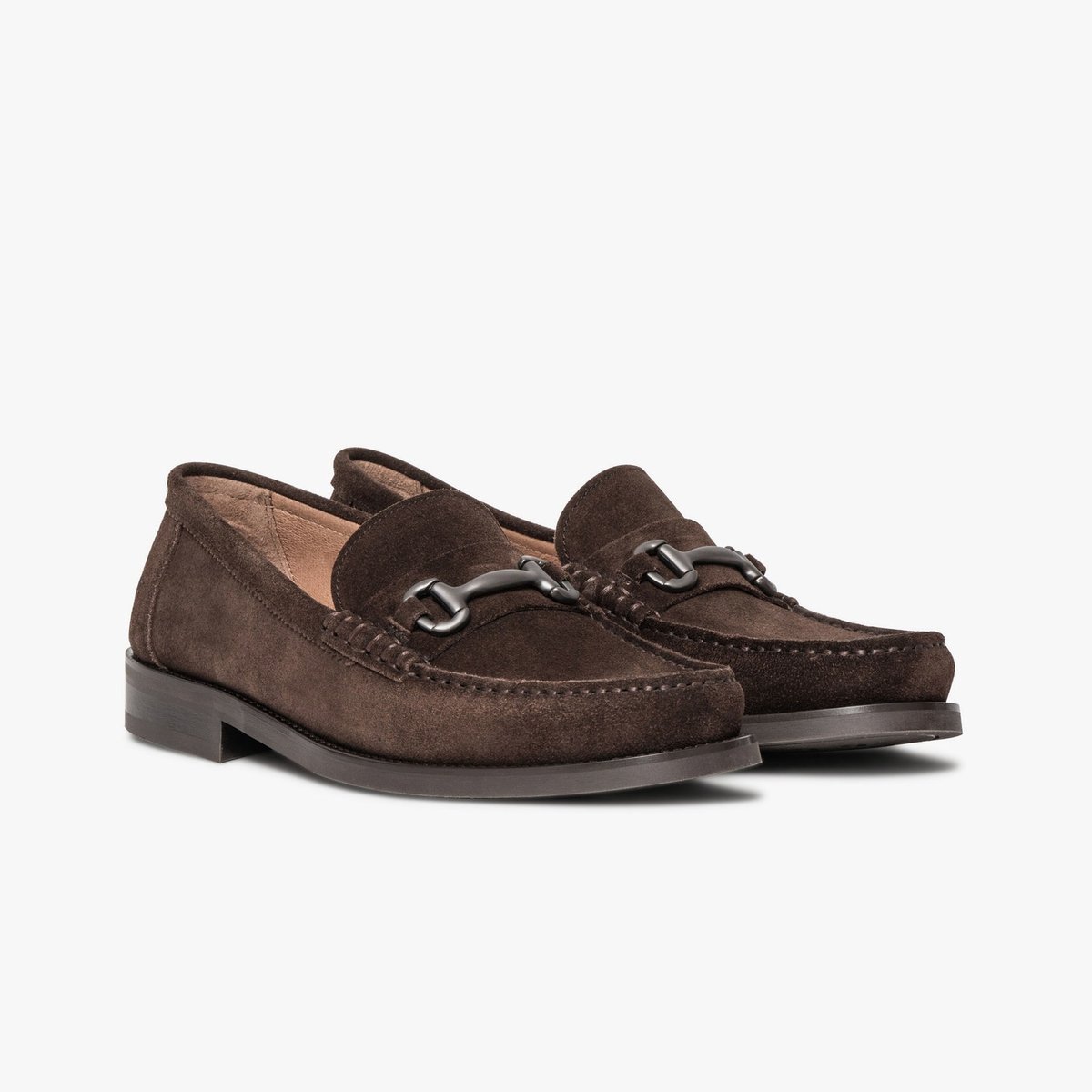 Derby en cuir ELLIOTT marron chocolat, BOCAGE