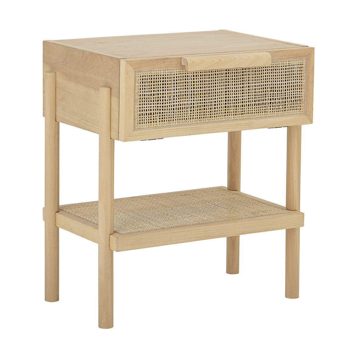Table de chevet en Pin MANON marron, BLOOMINGVILLE