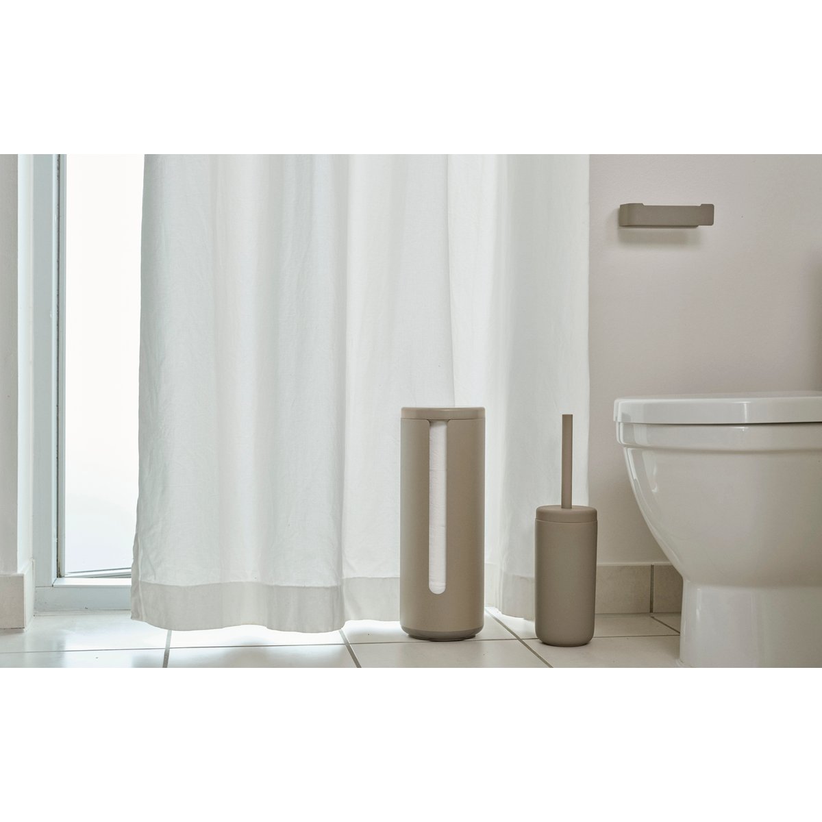 Brosse de toilette UME taupe, ZONE DENMARK