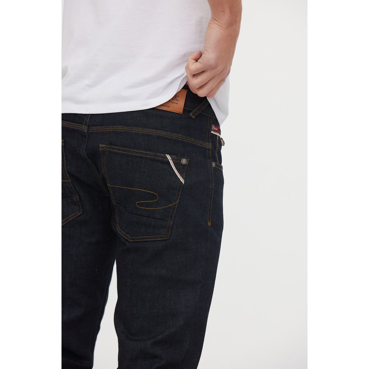 Jean coton straight LONGJOHN bleu marine, LEE COOPER