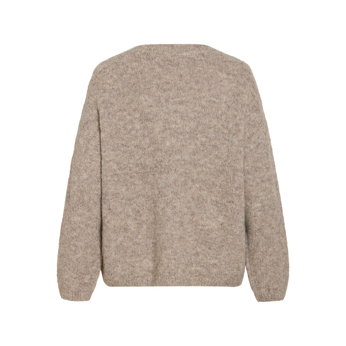 Pull En Maille marron - natural melange1, VILA