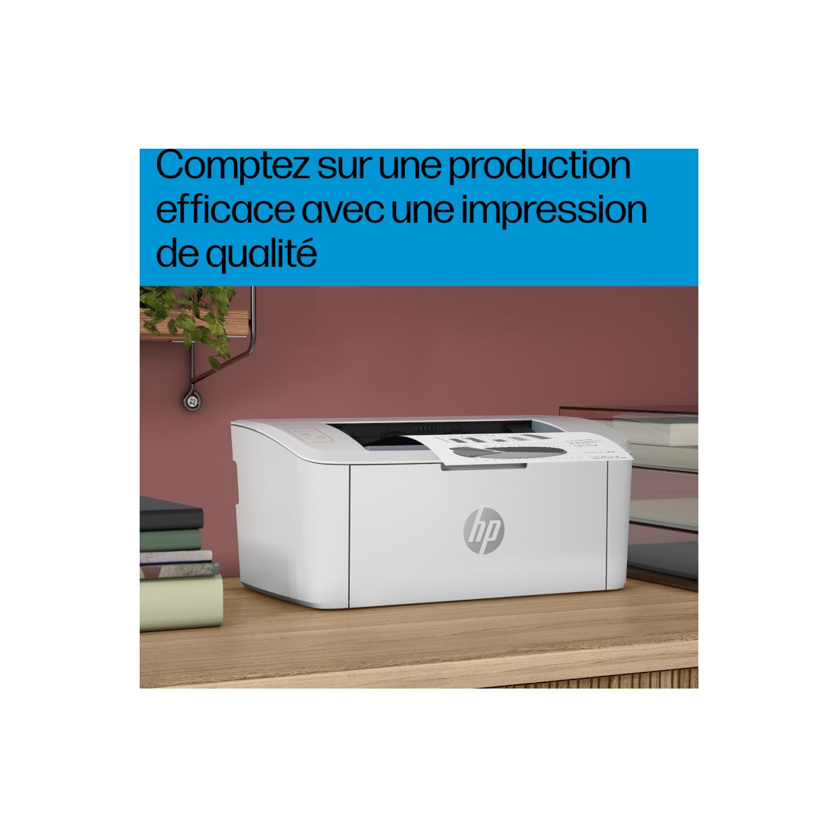 Imprimante laser LaserJet M110w couleur unique, HP