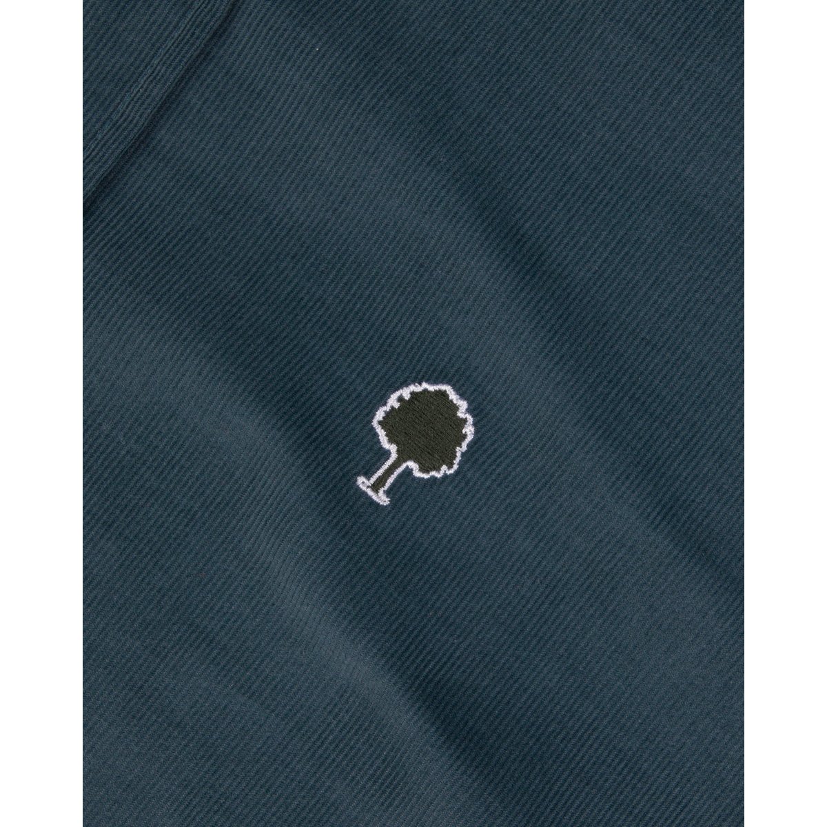 Chemise en velours côtelé bleu, FAGUO